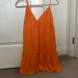 This very cute sundress from garage, adjustable straps, worn twice!